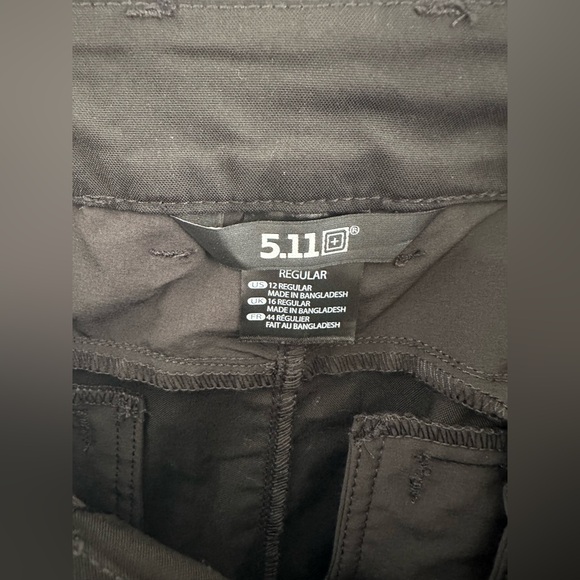 NWT 5.11 Tactical Women's Alexa Stretch Black Chino Pants Size 12 - Picture 8 of 8